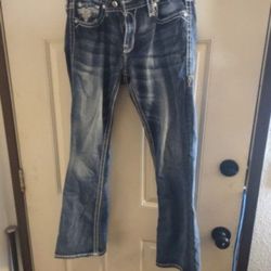 Two very nice Rock revival woman's lady's jeans.