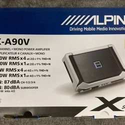 Alpine X-A90V 5-Channel Amplifier 