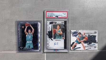 Kon Knueppel Rookie PSA 9 Auto + a few Rookie Cards