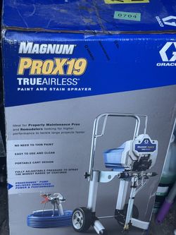 Brand New Sealed Graco Magnum ProX19 TrueAirless Paint Sprayer – $750 OBO