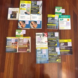 SEE DESCRIPTION Science, English Language, History, AP Books 