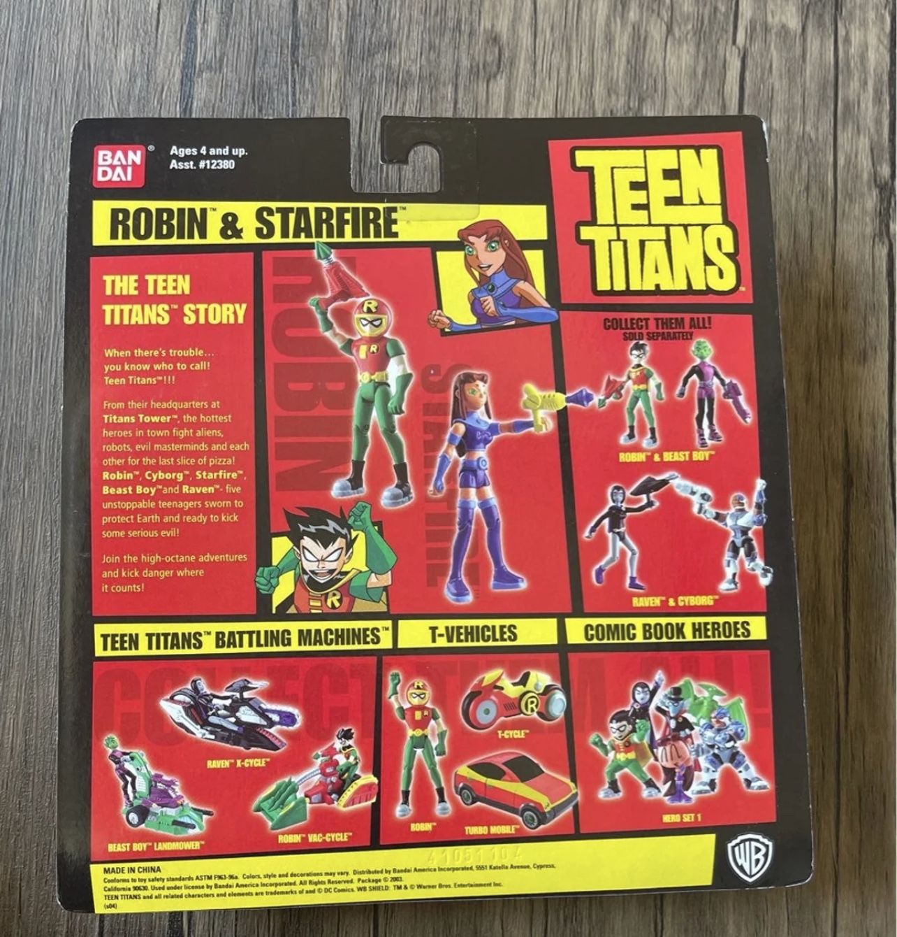 Teen Titans Bandai Action Figures