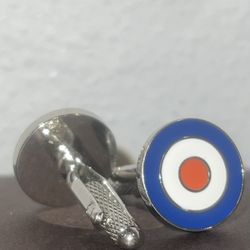 Darts Target Bullseye Cufflinks