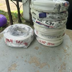 7 Rolls Of Cable For Sale