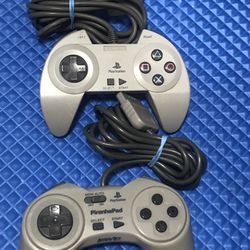 PlayStation 1 Controllers Lot Of 2