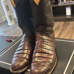 Lucchese Gerard Roper Boots Size 11.5
