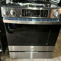 GE INDUCTION Cooktop: 4-burner induction surface in stainless steel
• Oven Capacity |5.0 cu. ft |

Scratch and dents appliances.