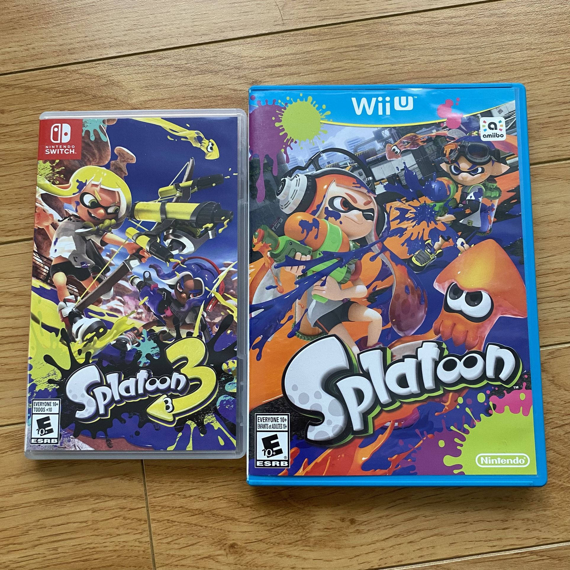 Splatoon bundle Nintendo Switch and Wii U