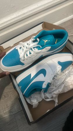 Air Jordan 1 Low 'Aquatone' size 13 men