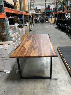 Walnut dining table