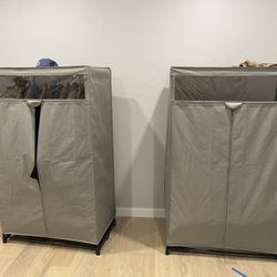 2 Freestanding Closet Racks - $20 Each