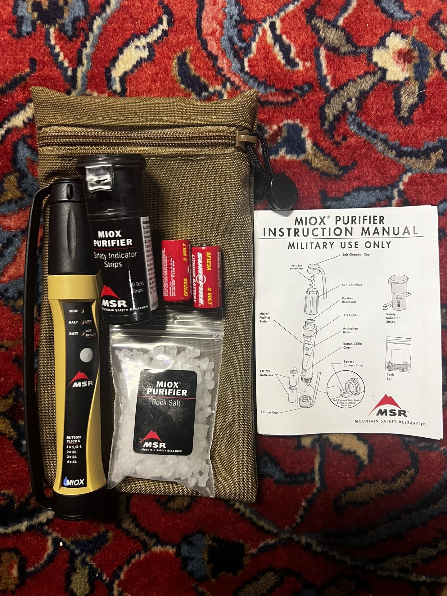 MSR MIOX Personal Water Purifier