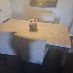 Marble top table