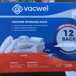 Vacuum storage bags