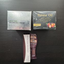Makeup, Hair Oil, Skin Cream