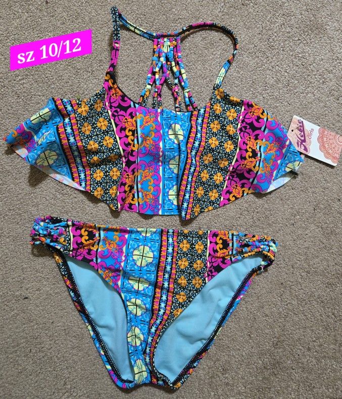 🧡💙🩷 NEW WITH TAGS HOBIE SWIMSUIT 