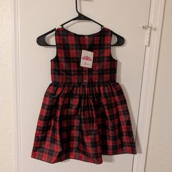 Brand New Beautiful Little Girls Dress  With Tags ( Never Used ).
