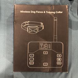 For Sale: Wireless Dog Fence & Training Collar (Model DM-910)