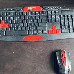 2.4g Wireless Keyboard And Mouse For Gaming