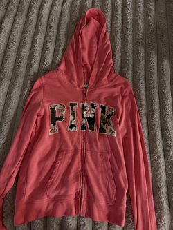 Pink hoodie