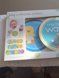 Babys Milestone Sticker