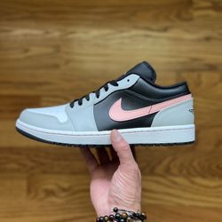 Air Jordan 1 Low Sz 12 Bleached Coral 