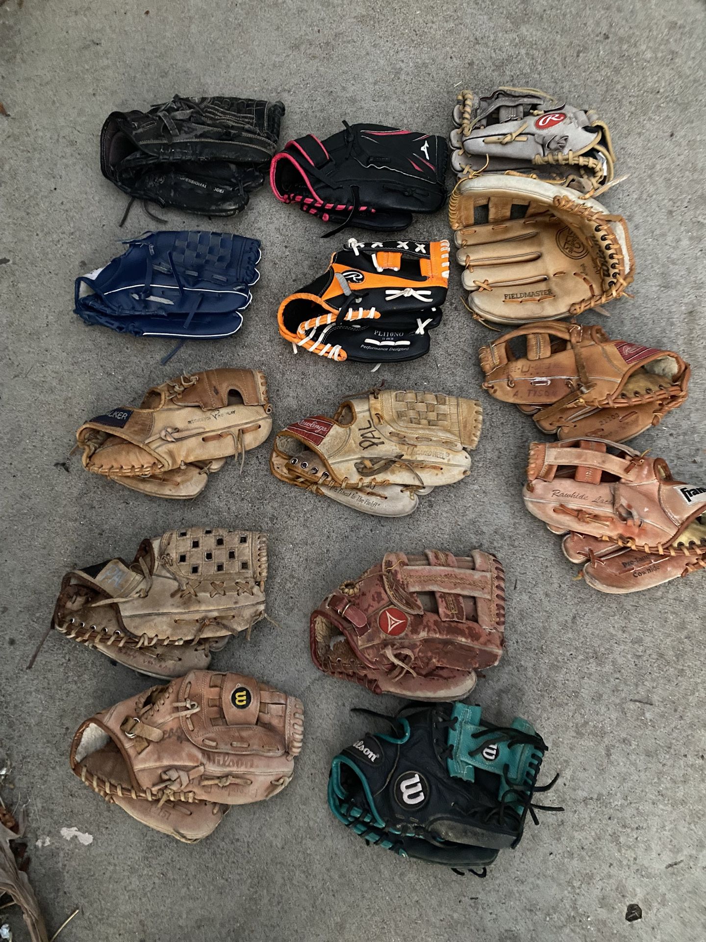 Baseball Gloves Adult Small/medium Left & Right Hand 