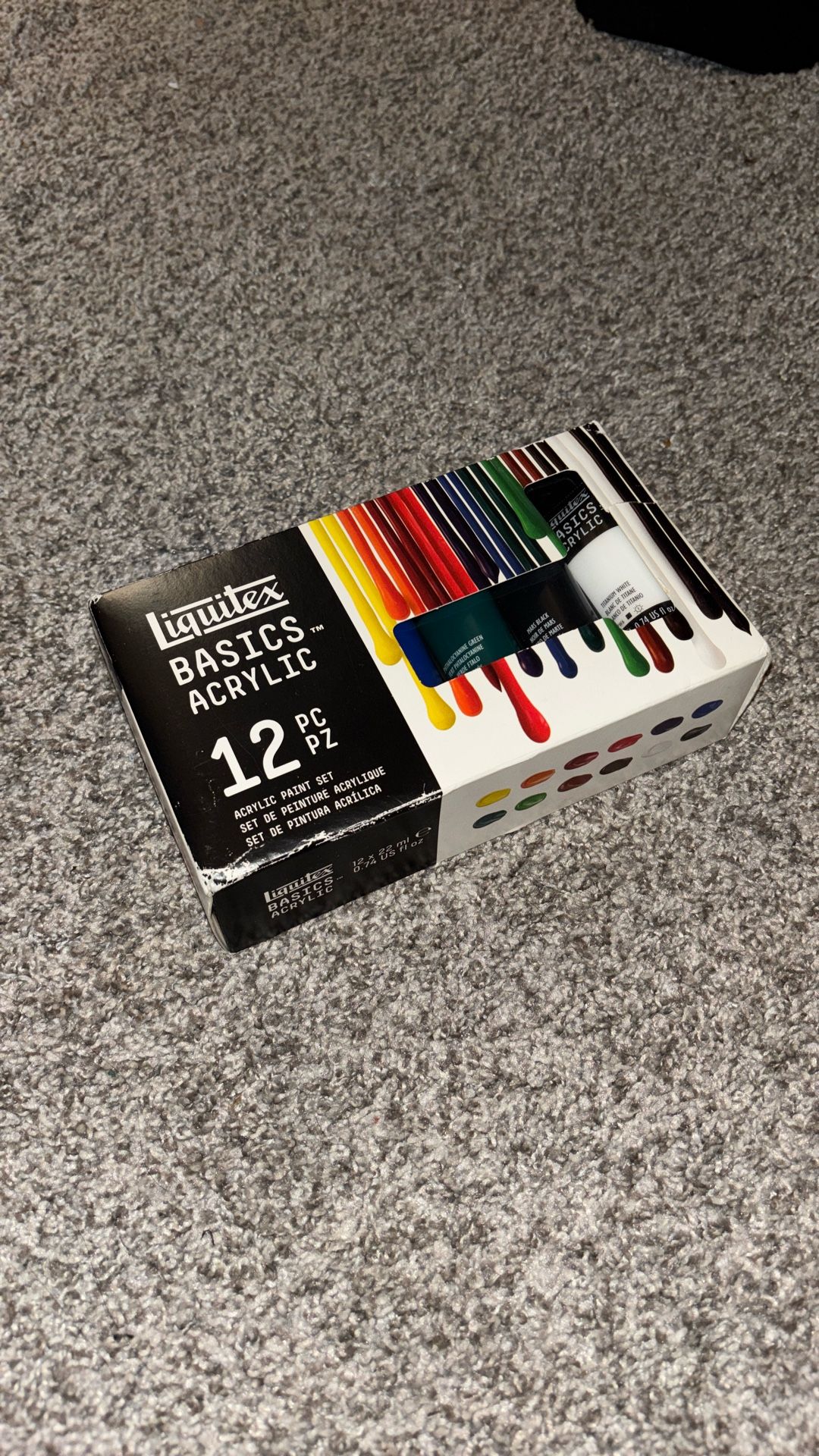 Acrylic Paint 12 Count 