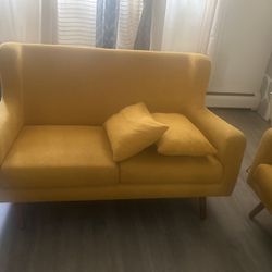 Mustard Sofa 