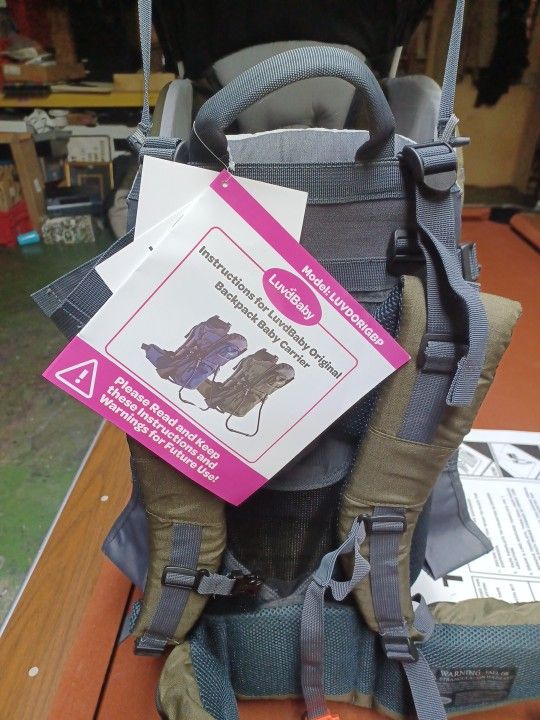 Luvdbaby Backpack Baby Carrier
