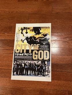 City Of God 11x17 Japanese Poster - RARE