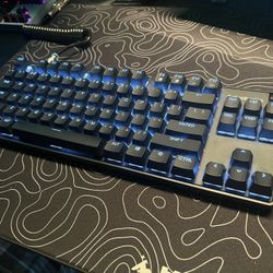SteelSeries Apex 9 TKL Mechanical Gaming Keyboard - Hot-Swappable Optical, TKL, RGB - Barely Used