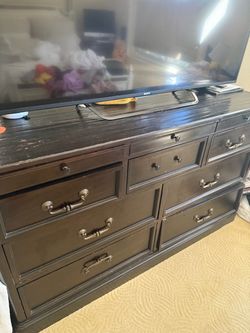 Three piece dresser drawer
