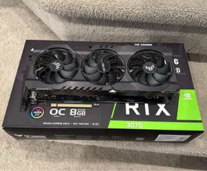 ASUS TUF GeForce RTX 3070 OC 8GB GDDR6 Graphics Card