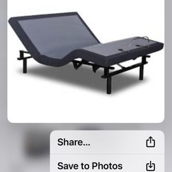 New Twin Extra Long Adjustable Wireless Bedframe And Txl Serta Combo Package-massage-led Lights Blutooth & More For Less