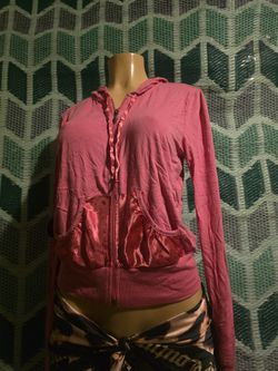 New Pink Jacket Size Large Stretch 