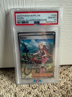 PSA 10 Dawn Special Illustration Rare Pokémon Card