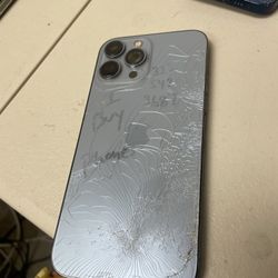 iPhone 13 Pro Cracked Max 15 plus Replacement 16 Pro screen 14 housing frame