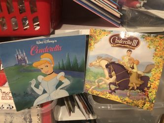 Cinderella and Cinderella 2 A Twist in time - Disney Princess book lot