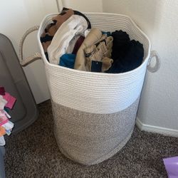 Big Basket Of Women’s Clothes