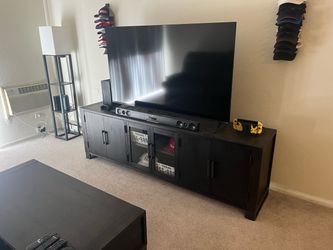 84” TV entertainment center