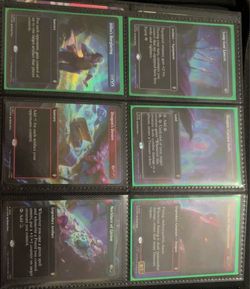 Magic the gathering cards, hobbit