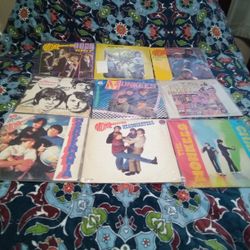 The Monkees Record Lot Of 9 