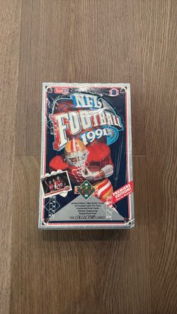 1991 Upper Deck NFL Football Premier Edition – Factory Sealed Box – Joe Montana Heroes