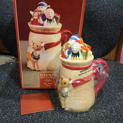 Lenox Rudolph Mug Christmas New