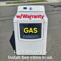 Maytag Large capacity GAS Dryer Local Delivery With Warranty