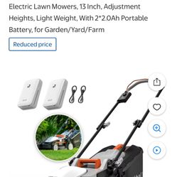 Litheli Cordless Lawn Mower U20 Series