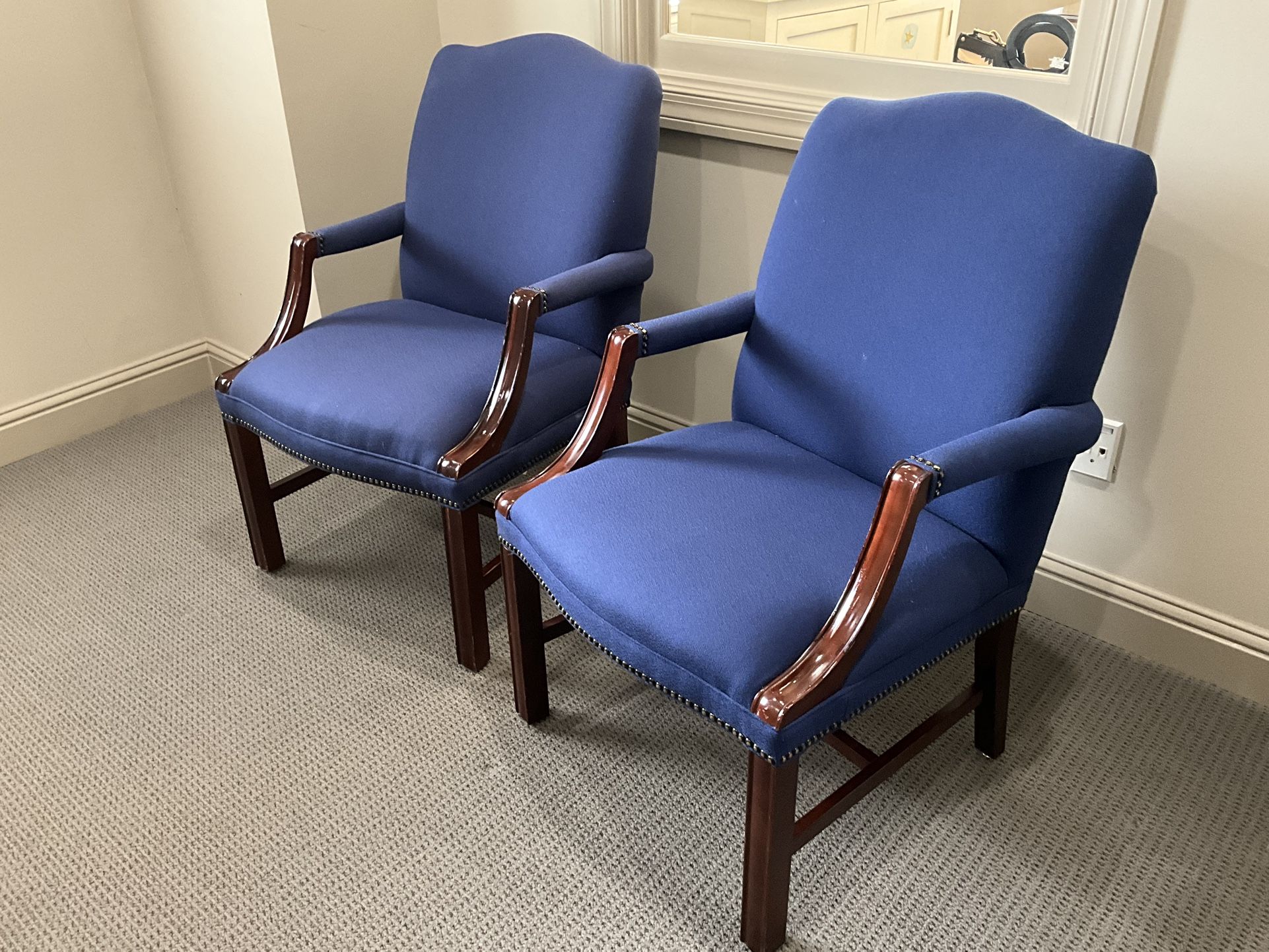 Pair Of Kimball International Reception Guest Chairs