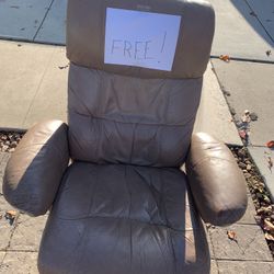 Free Leather Swivel Chair 