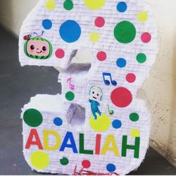 Coco Melon Theme Piñata 